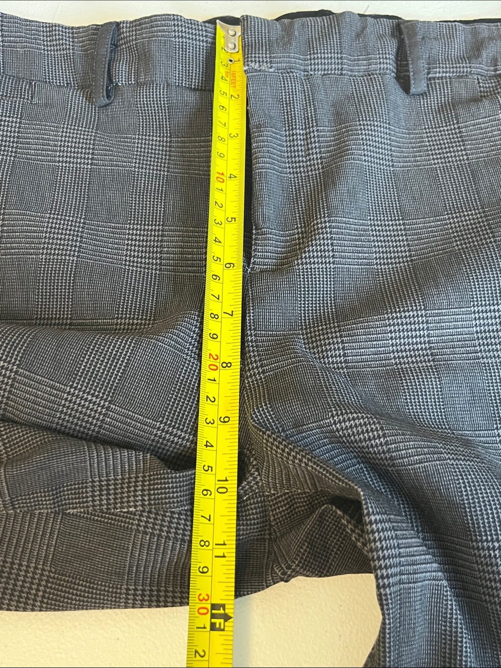 Crosby Madison Pants in Herringbone Plaid Size 12 - Picture 11 of 14